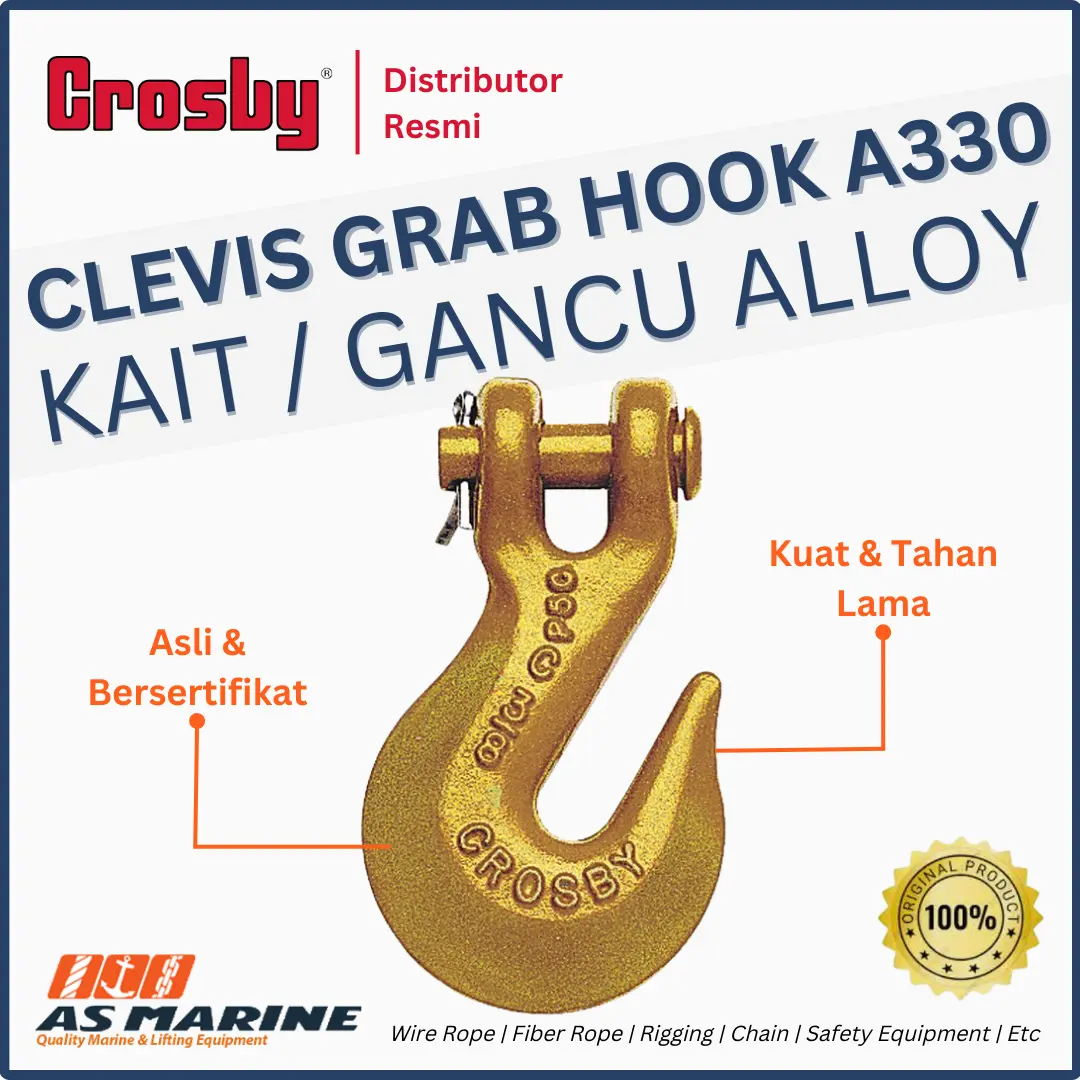 clevis grab hook crosby a330